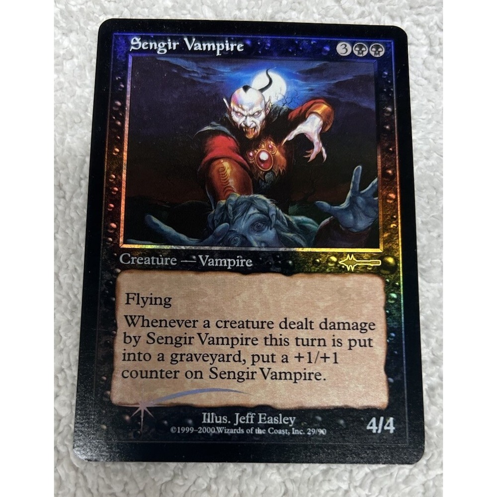Magic the Gathering 2000 Sengir Vampire 29/90 Foil Holo Card